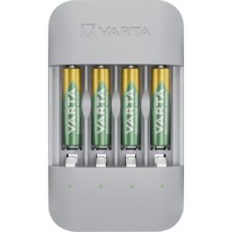 VARTA VAR ECO PRO AAA - Aparato de carga de mesa, NiMH, LED, indicador, incl. 4 micro ba