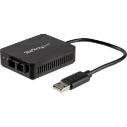 STARTECH.COM ST US100A20FXSC - Tarjeta de red, USB 2,0, Fast Ethernet, 1x SC Duplex