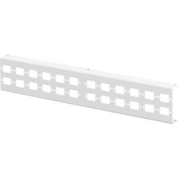 DIGITUS DIGI DN-96801M-2 - Placa adaptadora para Unibox de fibra óptica para el montaje e
