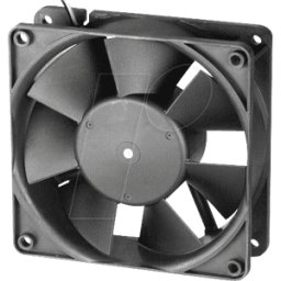EBM-PAPST PAPST 3412 N/2GH - Ventilador axial, 92x92x25mm, 12VCC, rpm: 3250