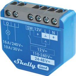 SHELLY 1 G4 - Shelly 1 Gen4 BT Matter Zigbee WLAN switch 1-channel