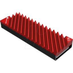 JNB 50794 - Jonsbo M.2-3 M.2 disipador de calor SSD - rojo