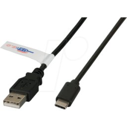 EFB-ELEKTRONIK EFB K5258SW.0,5 - Cable USB 2.0, a macho a macho C, 0,5 m