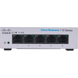 CISCO CBS110-5TD - Switch, 5 puertos, Gigabit Ethernet