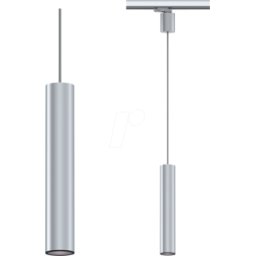 PAULMANN PLM 95397 - Péndulo ProRail3 Artemons, GU10, máx. 10 W, dimm, plata