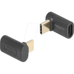 DELOCK 60246 - Adaptador USB 4.0 C macho > hembra - 90°, 8K 60 Hz