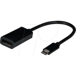 EFB-ELEKTRONIK EFB EBUSBCDP8K60 - Adaptador USB C > DP, 8K a 60Hz, 1.4, 0,2 m