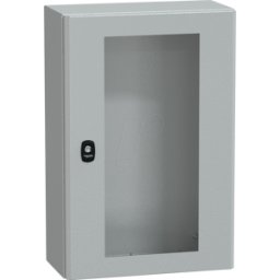SCHNEIDER ELECTRIC NSYS3D6420T - Carcasa de acero S3D, puerta sin placa de montaje 600 x 400 x 20