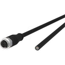 METZ CONNECT MC 142MGA20050 - Cable de sensor, M12, 5 polos, KU > extremo abierto, 5 m