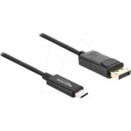 DELOCK 81701 - Cable USB Type-C™ a DisplayPort coaxial (DP Alt Mode) 4K 60 Hz c
