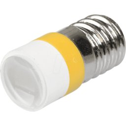 SIGNAL CONSTRUCT MELE 2212 - Proyector LED, E10, amarillo, 12 V, 10000 mcd, Ø10 mm