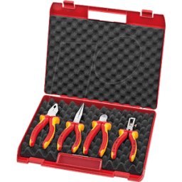 KNIPEX KN 00 20 15 - Juego de alicates VDE, 4 piezas