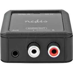 NEDIS N ACON3415AT - Convertidor de audio HDMI, 2 RCA