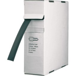 FREI SDB 2,4 SW - Caja de tubo termorretráctil, 15 m, negro, diámetr