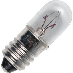 SCHIEFER LIGHTING SCHI 102830400 - E10 T10x28 12V 100mA 1.2W C-2V 2Khrs transparente