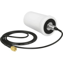DELOCK 88986 - Antena, 3G, conector SMA, montaje en tornillo, 1 m, blanco