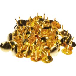 KANGARO 26001 - Pernos, 100 piezas, cobre plateado