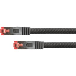 PYTHON PYT 8063PY-010S - Cable de conexión RJ45 Cat.6 PiMF negro 1m..