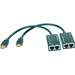 TECHLY IDA EXT-E30D - Extensor HDMI con cable de conexión