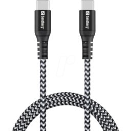 SANDBERG 441-38 - Cable de sincronización y carga, USB-C > USB-C, 1 m..