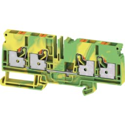 WEIDMÜLLER A4C 6 PE - Klippon® Connect feed-through terminal, A-series green/yellow