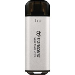 TS1TESD300S - TRANSCEND portátil SSD plata 1TB