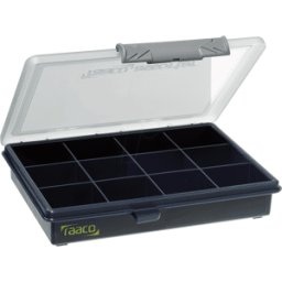 RAACO PSC 6-12 - Caja de compartimentos, PSC 6-12, 175 x 32 x 145 mm, 12 comparti