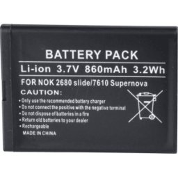 FREI AKKU NOK 23 - Batería de repuesto para Nokia, 2680 Slide / X3-02, iones