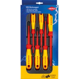 KNIPEX KN 00 20 12 V02 - Juego de herramientas, destornillador VDE, 6 piezas