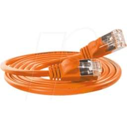 SLIM SL6 05 OR - Cat.6 Cable ligero DELGADO U/FTP 0,5 m naranja