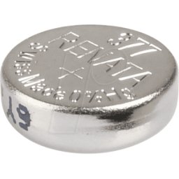 RENATA 377 - Celda de botón de óxido de plata, 377, 24 mAh, 6,8