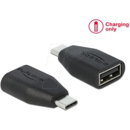 DELOCK 66528 - Bloqueador de datos USB Type-C™ macho a Tipo-A hembra