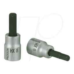 PROXXON 23575 - Punta de llave de vaso, HX 4 mm, 3/8''