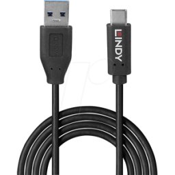 LINDY 36970 - Cable USB 10Gbit/s, GRS, macho a macho C, 0,5m