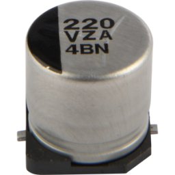 PANASONIC EEHZA 220U 35A - SMD híbrido de polímeros ELKO, 220 microF, 35 V, 1