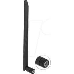 DELOCK 12638 - Antena 5G, conector SMA, 5 dBi, 20 cm con articulación ba