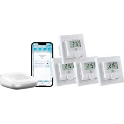 HOMEMATIC IP HMIP HAP2-BWTH4 - Set de iniciación calefacción por suelo radiante i