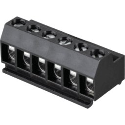 RIA CONNECT AKL 157-06 - Borne de conexión de carcasa enchufable, 6 polos, RM 5mm