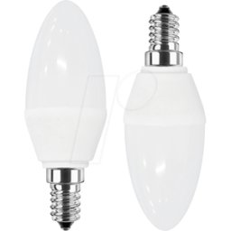 BLULAXA 49795 - Lámpara LED C35 E14 4,5 W 470 lm NW paquete doble