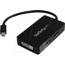 STARTECH.COM ST MDP2DPDVHD - Adaptador DisplayPort, Mini DP a DP / HDMI / DVI-D.