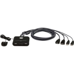 ATEN CS22HF - Conmutador KVM de 2 puertos, HDMI