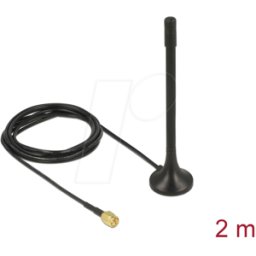DELOCK 89490 - Antena ISM, 433 MHz, conector SMA, omnidireccional