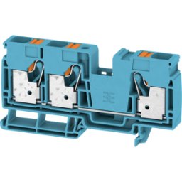 WEIDMÜLLER A3C 16 BL - Klippon® Connect feed-through terminal, A-series green/yellow