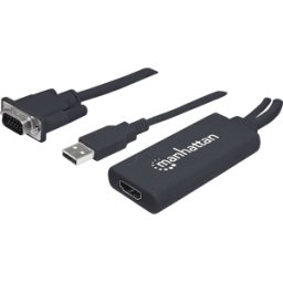 MANHATTAN 152426 - Adaptador VGA, conector VGA a HDMI
