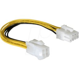 DELOCK 82405 - Adaptador de alimentación de 8 patillas EPS a 4 patillas ATX/P4