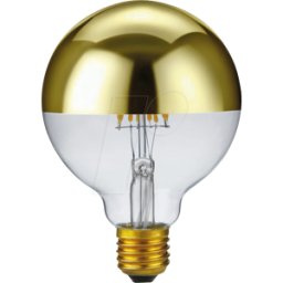 SCHIEFER LIGHTING SCHI LX023880822 - Lámpara LED E27, 6,5 W, 470 lm, 2500 K, filamento, regula
