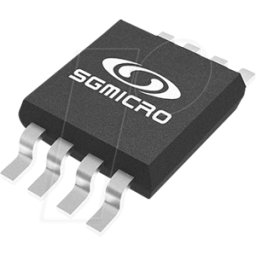 SG MICRO SGM722XS/TR - 2x carril-a-carril CMOS OP, 2,1 - 5,5V, 11MHz, 8,5 V/µs, SO-8