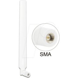 DELOCK 88977 - Antena, 4G, ZigBee, conector SMA, articulación basculante
