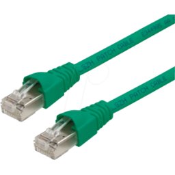 TELEGÄRTNER TG 100008644 - Cable de conexión RJ45 Cat.6a S/FTP 5 m verde