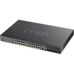 ZYXEL GS192024H - Switch, 28 puertos, Gigabit Ethernet, RJ45/SFP, PoE